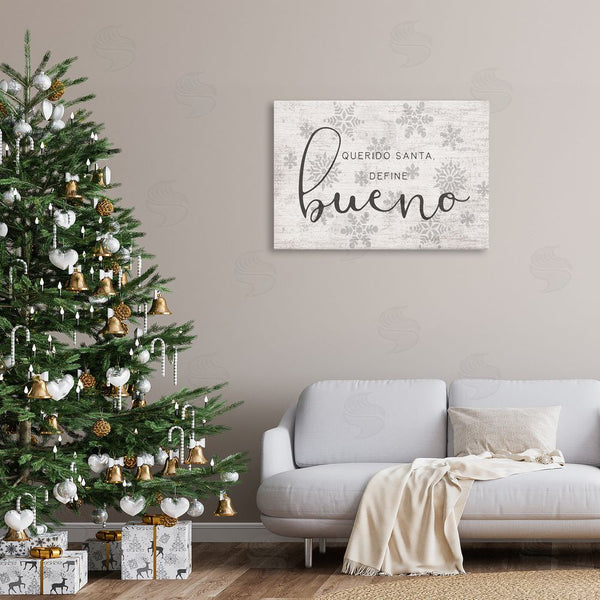 Stupell Industries Stupell Studio | Querido Santa Define Bueno Wall Art