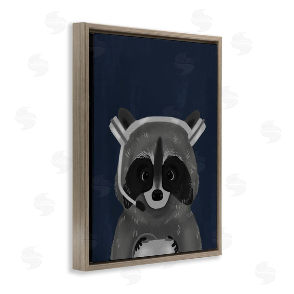 Stupell Industries Stupell Studio | Racoon With Gaming Headset