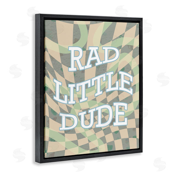 Stupell Industries Stupell Studio | Rad Little Dude Phrase Wall Art