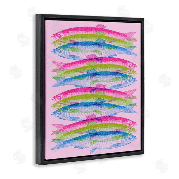Stupell Industries Stupell Studio | Rainbow Layered Fish