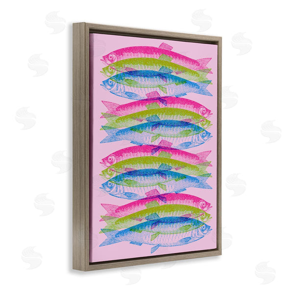 Stupell Industries Stupell Studio | Rainbow Layered Fish