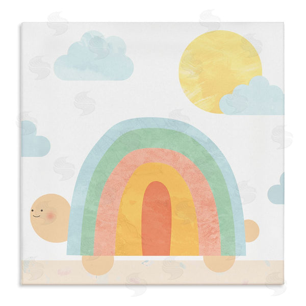 stupell industries Stupell Studio | Rainbow Shape Turtle Shell Scene Wall Art