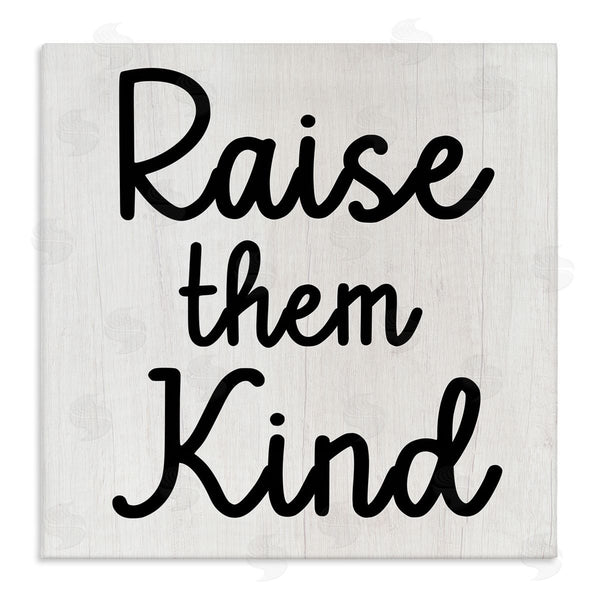 stupell industries Stupell Studio | Raise Them Kind Parenting Phrase Wall Art