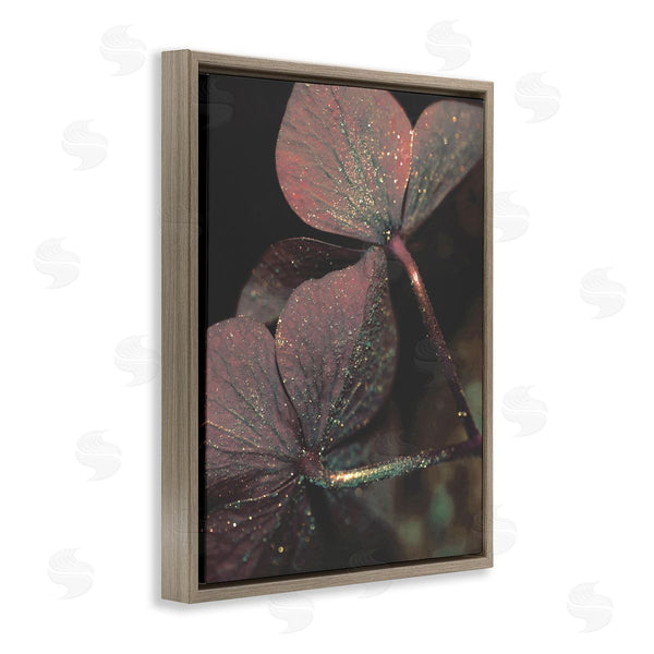 Stupell Industries Stupell Studio | Red Sparkle Warm Tone Clover
