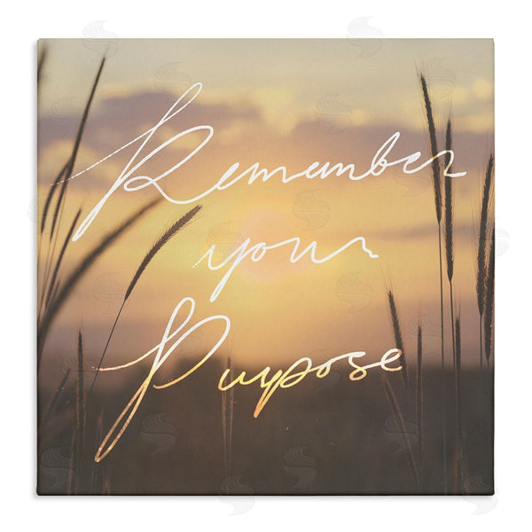 stupell industries Stupell Studio | Remember Your Purpose Sunset Wall Art