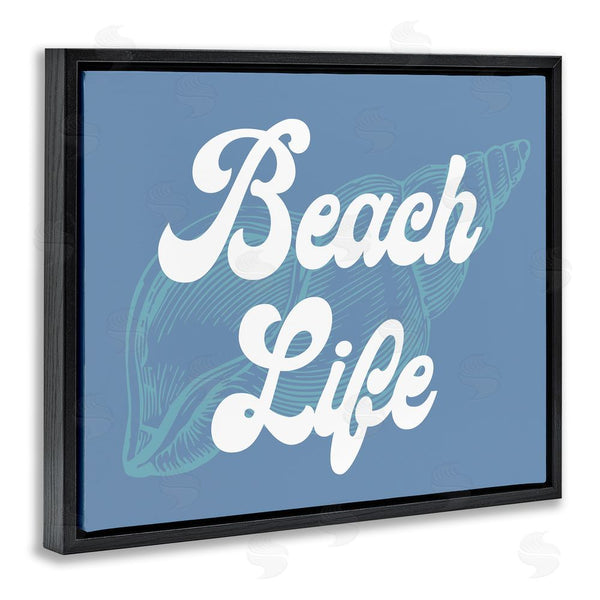 Stupell Industries Stupell Studio | Retro Beach Life Phrase Wall Art