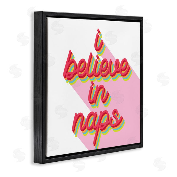 Stupell Industries Stupell Studio | Retro Believe In Naps Wall Art