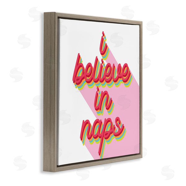 Stupell Industries Stupell Studio | Retro Believe In Naps Wall Art