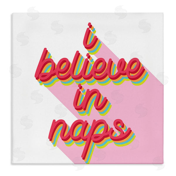 stupell industries Stupell Studio | Retro Believe In Naps Wall Art