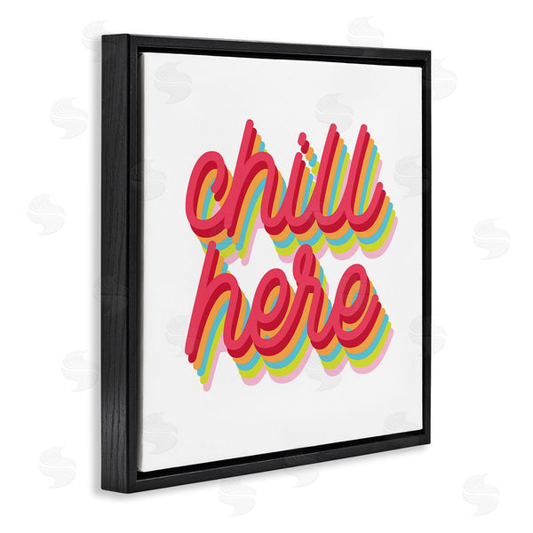 Stupell Industries Stupell Studio | Retro Chill Here Wall Art