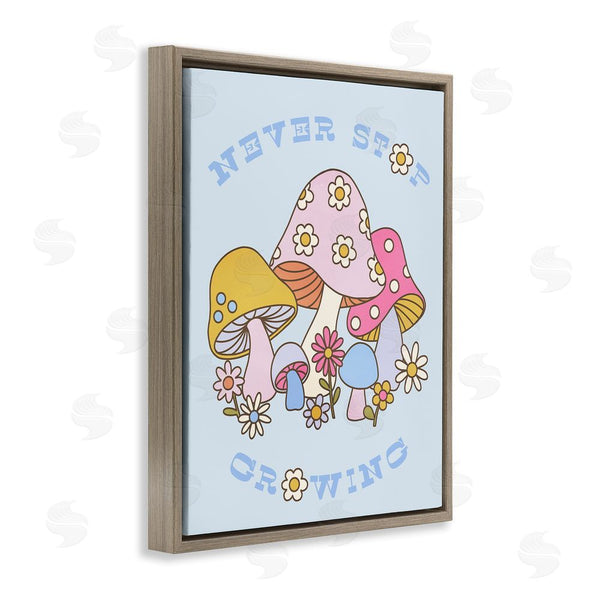 Stupell Industries Stupell Studio | Retro Never Stop Growing Wall Art