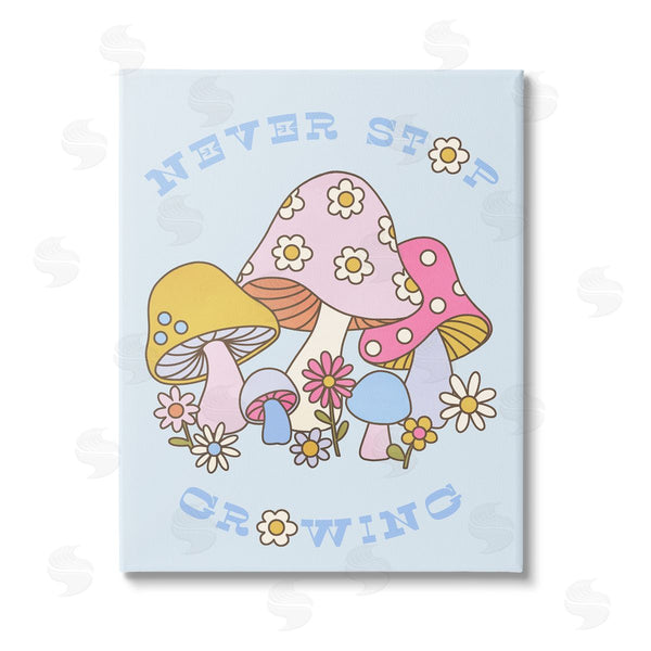 stupell industries Stupell Studio | Retro Never Stop Growing Wall Art