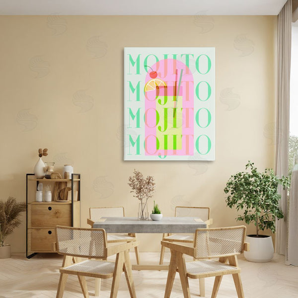 Stupell Industries Stupell Studio | Retro Pastel Mojito Wall Art