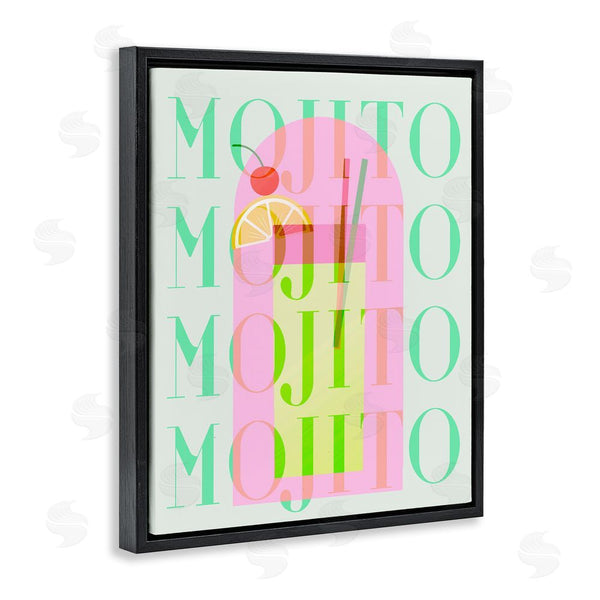 Stupell Industries Stupell Studio | Retro Pastel Mojito Wall Art
