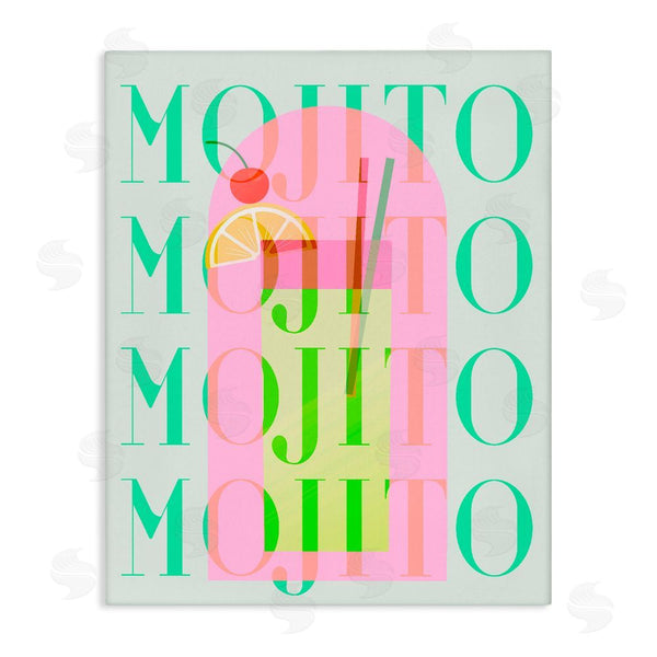 stupell industries Stupell Studio | Retro Pastel Mojito Wall Art