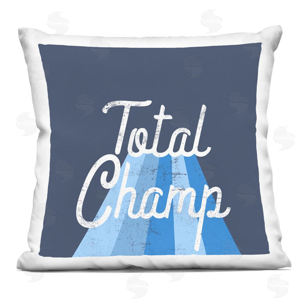 stupell industries Stupell Studio | Retro Total Champ Phrase Printed Throw Pillow