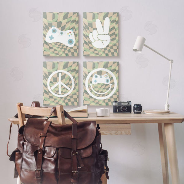 Stupell Industries Stupell Studio | Retro Video Gaming Symbols Wall Art