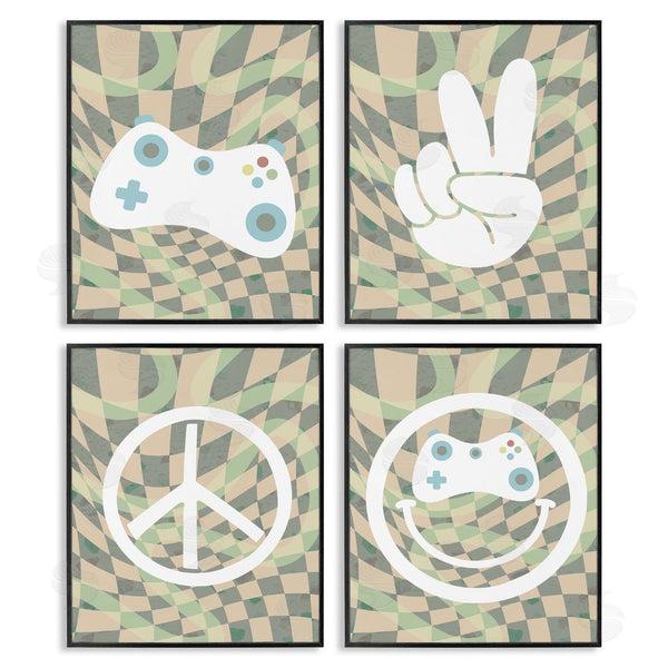Stupell Industries Stupell Studio | Retro Video Gaming Symbols Wall Art
