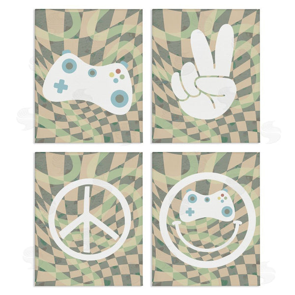 stupell industries Stupell Studio | Retro Video Gaming Symbols Wall Art