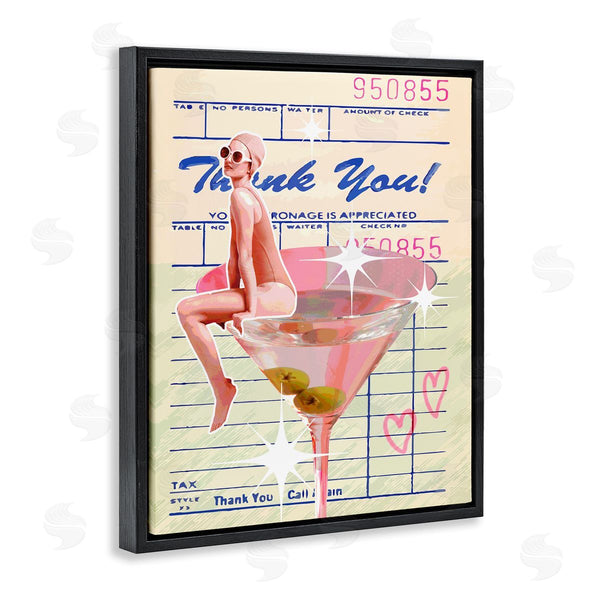 Stupell Industries Stupell Studio | Retro Vintage Restaurant Check Wall Art