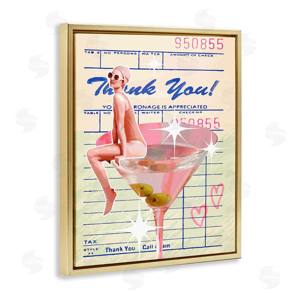 Stupell Industries Stupell Studio | Retro Vintage Restaurant Check Wall Art