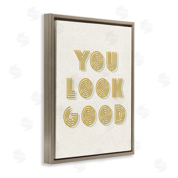Stupell Industries Stupell Studio | Retro You Look Good Wall Art