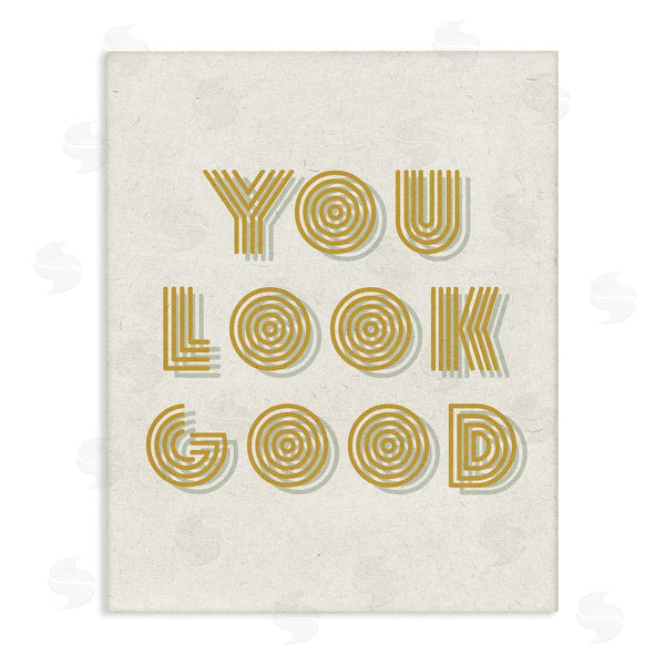 stupell industries Stupell Studio | Retro You Look Good Wall Art
