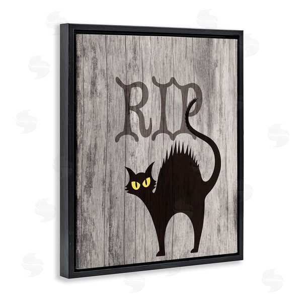 Stupell Industries Stupell Studio | RIP Halloween Cat
