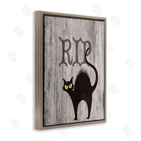 Stupell Industries Stupell Studio | RIP Halloween Cat