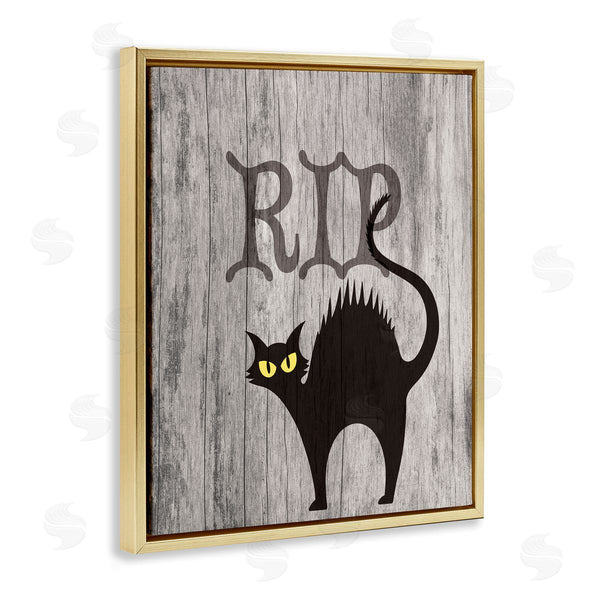 Stupell Industries Stupell Studio | RIP Halloween Cat