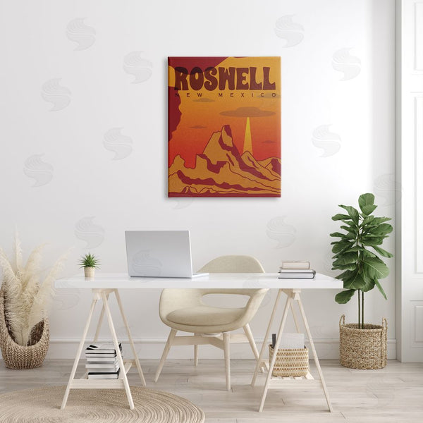 Stupell Industries Stupell Studio | Roswell New Mexico Desert UFO Wall Art