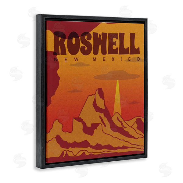 Stupell Industries Stupell Studio | Roswell New Mexico Desert UFO Wall Art