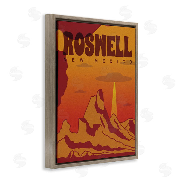 Stupell Industries Stupell Studio | Roswell New Mexico Desert UFO Wall Art