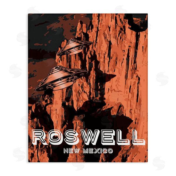 stupell industries Stupell Studio | Roswell New Mexico Desert UFOs Wall Art