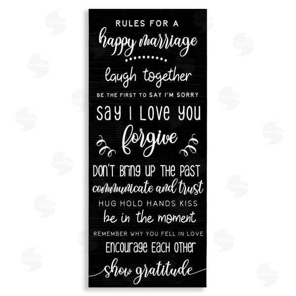stupell industries Stupell Studio | Rules for Happy Marriage Wall Art