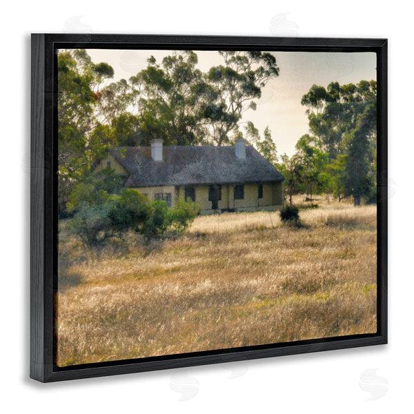 Stupell Industries Stupell Studio | Rural Cabin Grassy Landscape Wall Art