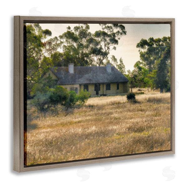 Stupell Industries Stupell Studio | Rural Cabin Grassy Landscape Wall Art