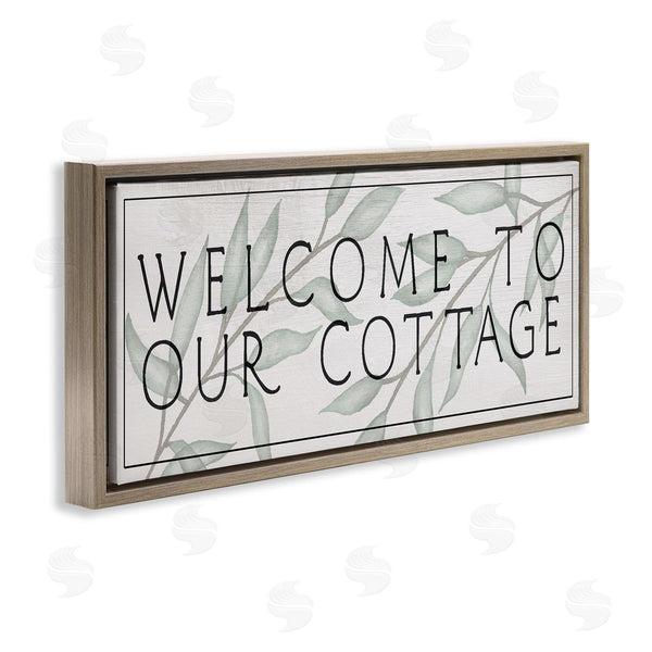Stupell Industries Stupell Studio | Rustic Cottage Welcome Wall Art