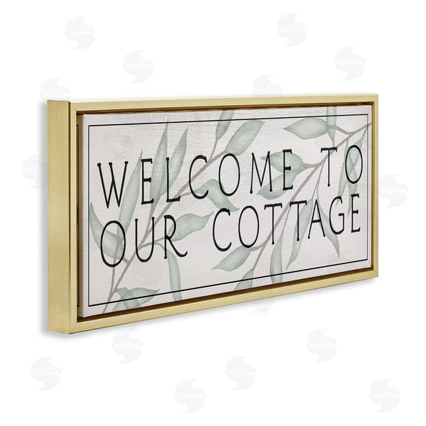 Stupell Industries Stupell Studio | Rustic Cottage Welcome Wall Art