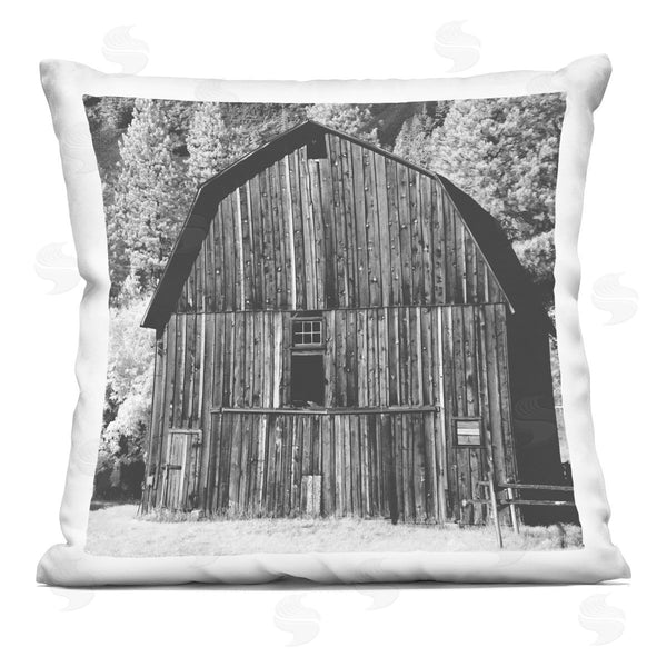 stupell industries Stupell Studio | Rustic Country Barn Farm Landscape Printed Throw Pillow