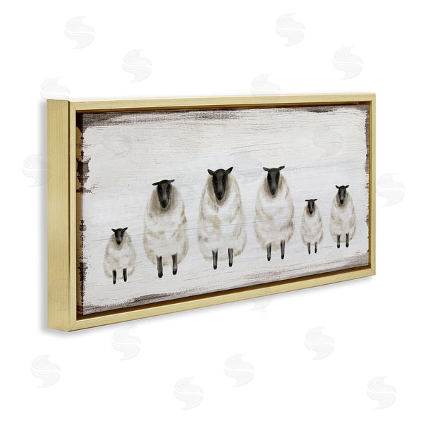 Stupell Industries Stupell Studio | Rustic Country Sheep Herd Wall Art
