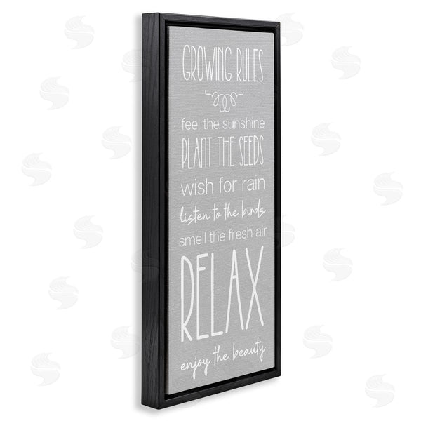 Stupell Industries Stupell Studio | Rustic Gardening Rules Wall Art