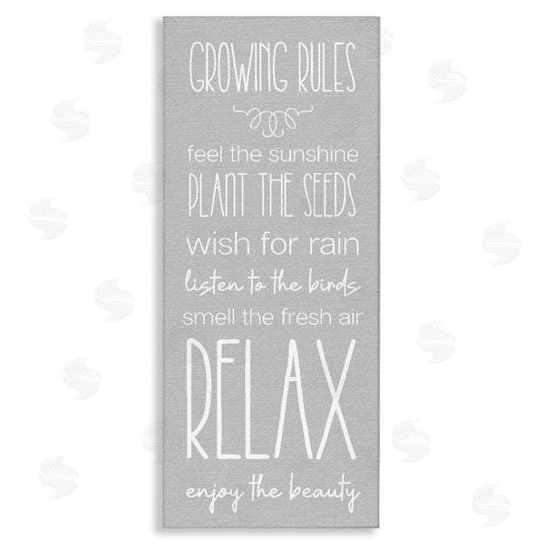 stupell industries Stupell Studio | Rustic Gardening Rules Wall Art