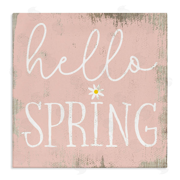 stupell industries Stupell Studio | Rustic Hello Spring Wall Art