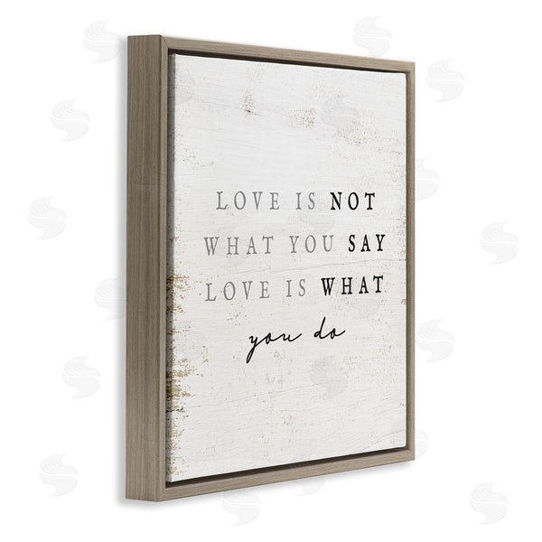 Stupell Industries Stupell Studio | Rustic Love Phrase Wall Art