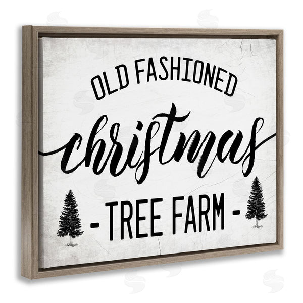 Stupell Industries Stupell Studio | Rustic Minimal Christmas Tree Farm