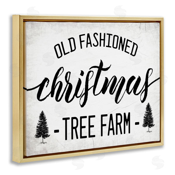 Stupell Industries Stupell Studio | Rustic Minimal Christmas Tree Farm