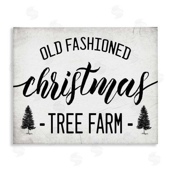 stupell industries Stupell Studio | Rustic Minimal Christmas Tree Farm