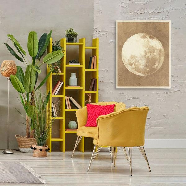Stupell Industries Stupell Studio | Rustic Neutral Moon Wall Art