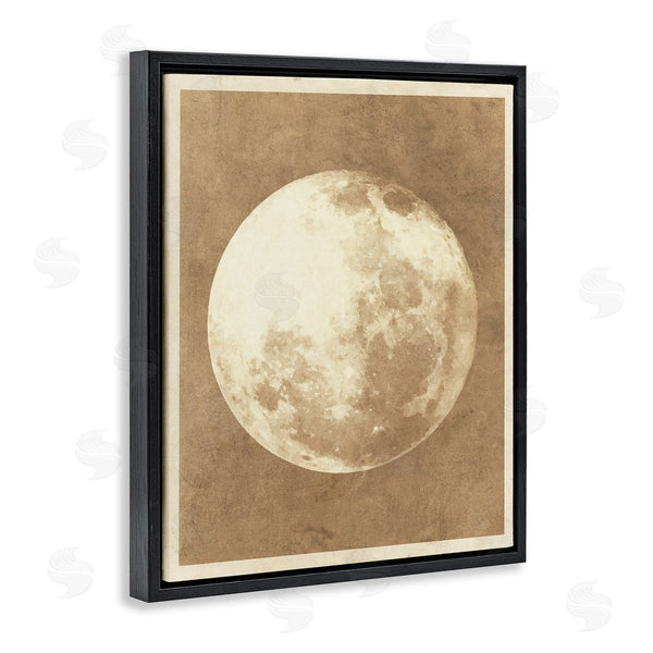 Stupell Industries Stupell Studio | Rustic Neutral Moon Wall Art